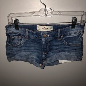Hollister jean shorts
